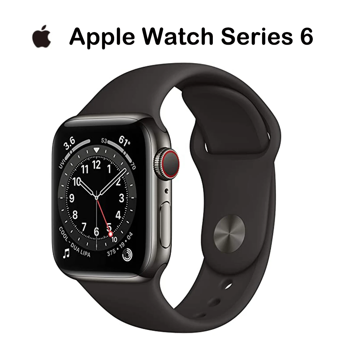Новинка 95%, Apple Watch Series 6, GPS, 40 мм/44 мм, iWatch Space, серый алюминиевый чехол с черным спортивным ремешком
Новинка 95%, Apple Watch Series 6, GPS, 40 мм/44 мм, iWatch Space, серый алюминиевый чехол с черным спортивным ремешком