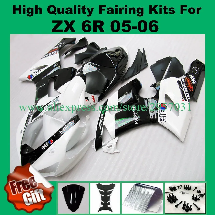 Free screws+gifts Injection mold Fairing kit for KAWASAKI Ninja ZX6R 636 2005 2006 ZX 6R 05 06 2005 2006 White Black D34
Free screws+gifts Injection mold Fairing kit for KAWASAKI Ninja ZX6R 636 2005 2006 ZX 6R 05 06 2005 2006 White Black D34