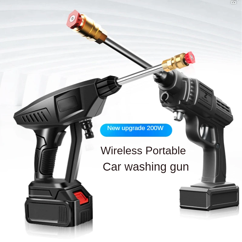 High-power car washing water gun, car wireless lithium battery, home car dual-use high-pressure wireless car washing machine 
High-power car washing water gun, car wireless lithium battery, home car dual-use high-pressure wireless car washing machine