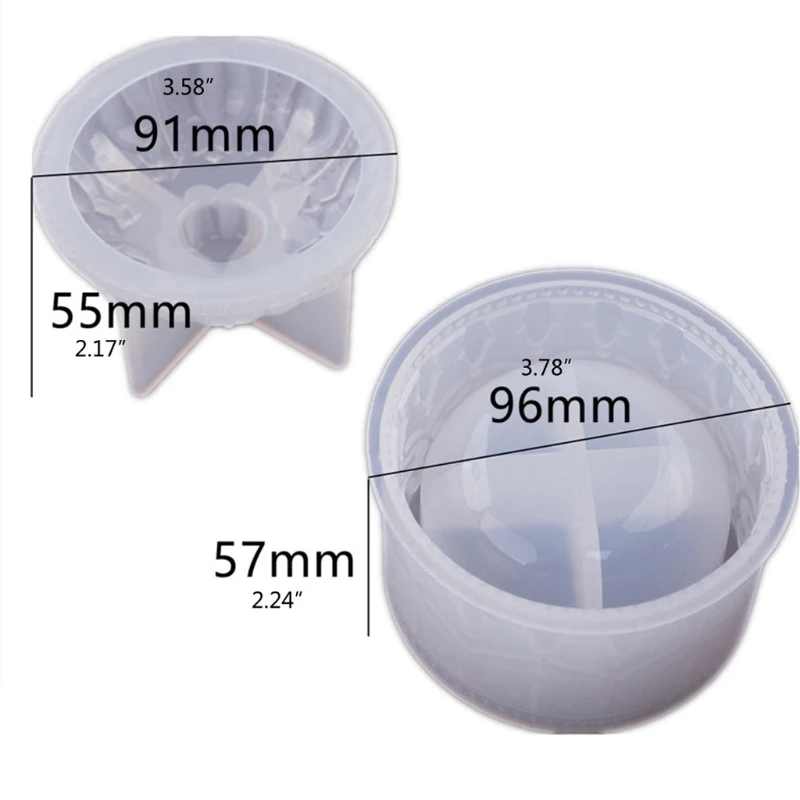 DIY Chic Storage Box Resin Casting Mold with Lids Jewelry Candy Jar Silicone Mold Container Epoxy Resin Silicone Molds
DIY Chic Storage Box Resin Casting Mold with Lids Jewelry Candy Jar Silicone Mold Container Epoxy Resin Silicone Molds