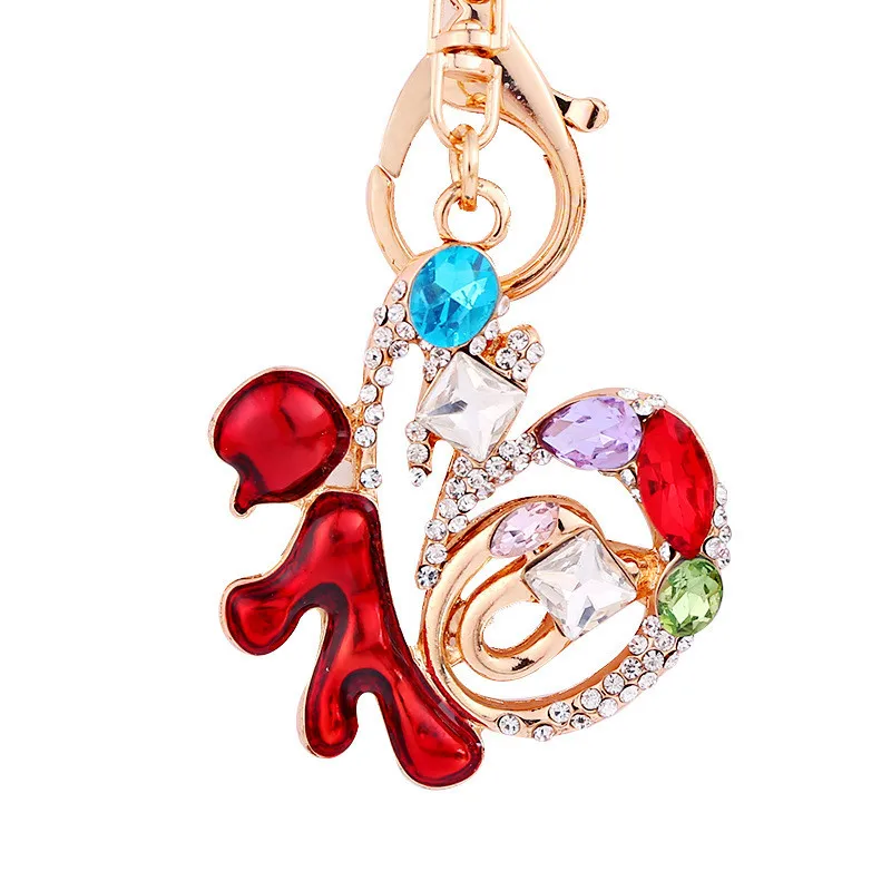 Chinese Characters of Lucky Keychain Women New Years Christmas Charm Gifts Crystal Keyring
Chinese Characters of Lucky Keychain Women New Years Christmas Charm Gifts Crystal Keyring
