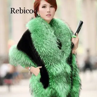 Women's Faux Fur Cape Jacket Winter Warm White / Black / Burgundy Large Fur Collar Short Section Young Lady 2020 New
Women's Faux Fur Cape Jacket Winter Warm White / Black / Burgundy Large Fur Collar Short Section Young Lady 2020 New