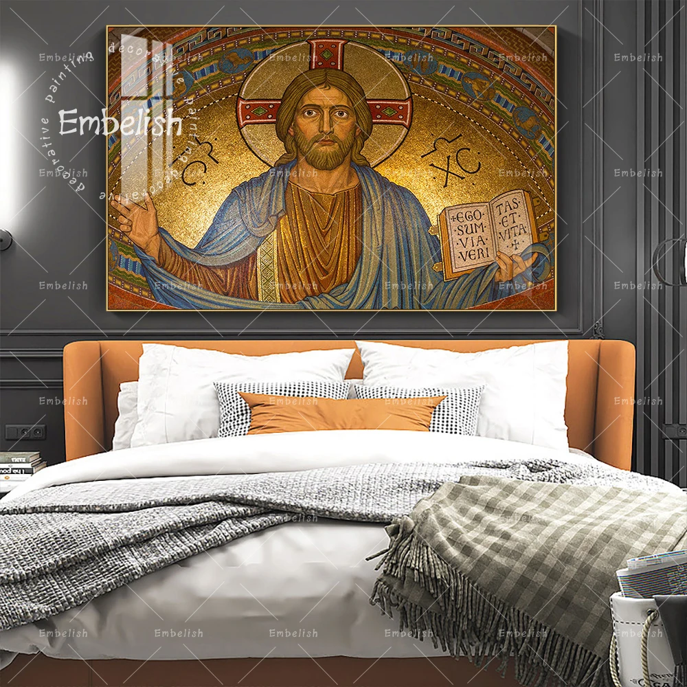 1 Pieces Christs Lord God Jesus Christ Wall Art Pictures For Living Room Modern Artworks Home Decor HD Print Canvas Paintings
1 Pieces Christs Lord God Jesus Christ Wall Art Pictures For Living Room Modern Artworks Home Decor HD Print Canvas Paintings