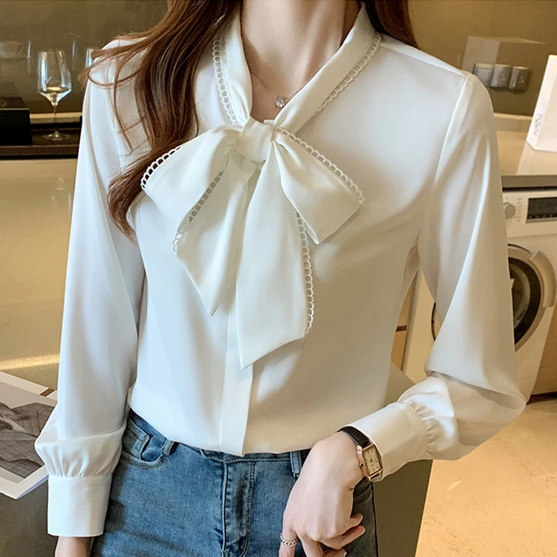 Spring Women White Blouse Shirt Women Tops Long Sleeve Chiffon Blouse Women Blusas Mujer De Moda 2022 Blouses Femme Shirts F210
Spring Women White Blouse Shirt Women Tops Long Sleeve Chiffon Blouse Women Blusas Mujer De Moda 2022 Blouses Femme Shirts F210