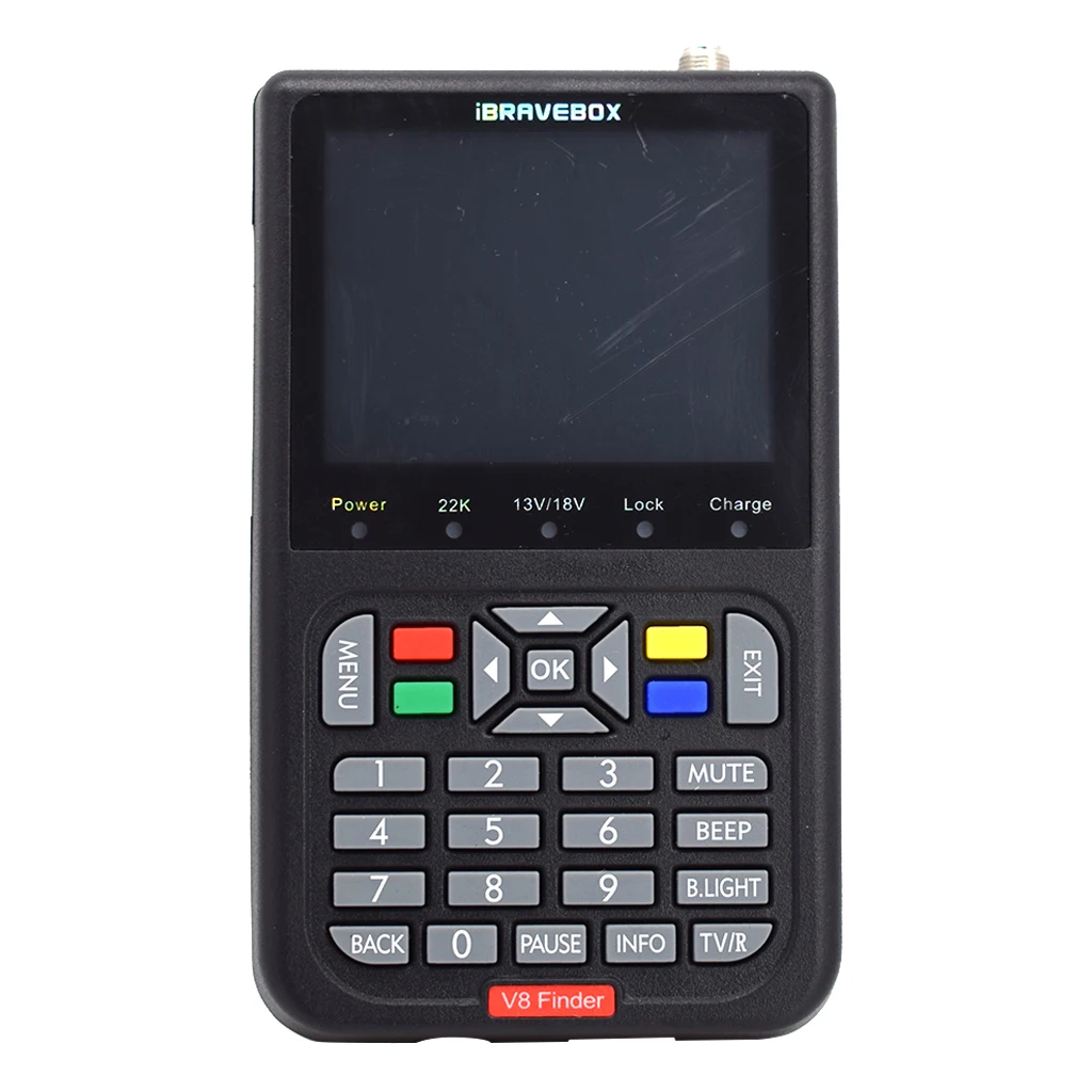 V8 Finder Digital Satellite Finder Meter DVB-S2 H.264 LCD Display Full HD 1080P Finder TV Satellite
V8 Finder Digital Satellite Finder Meter DVB-S2 H.264 LCD Display Full HD 1080P Finder TV Satellite