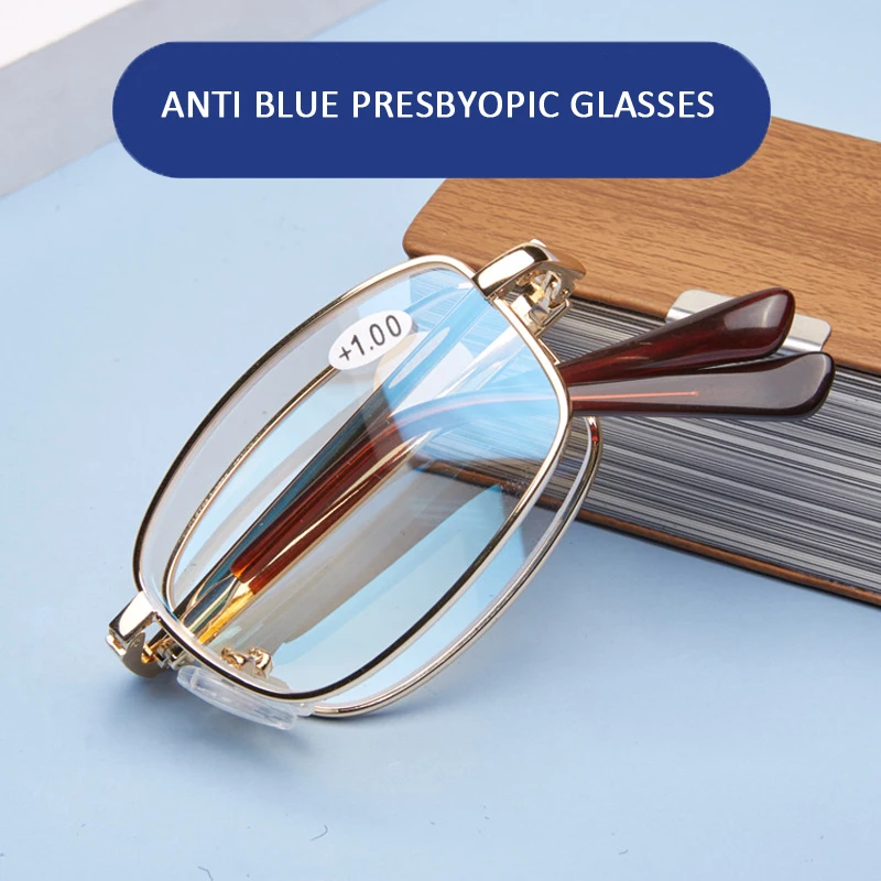 Reading Glasses NEW Folding Reading Glasses Men Women PortablePresbyopia Eyeglasses Vision Care+1.0 +1.5 +2.0 +2.5+3.0 +3.5 +4.0
Reading Glasses NEW Folding Reading Glasses Men Women PortablePresbyopia Eyeglasses Vision Care+1.0 +1.5 +2.0 +2.5+3.0 +3.5 +4.0