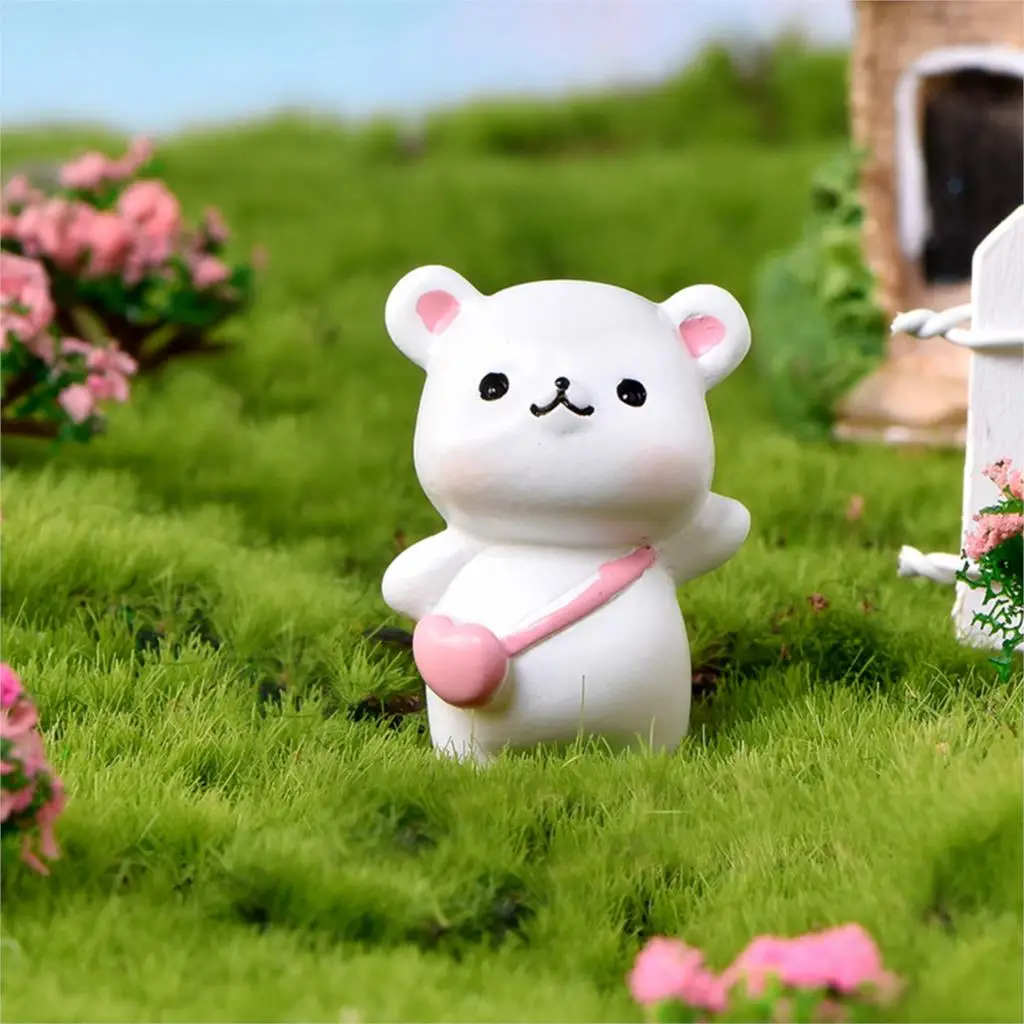 New Cartoon Cute Small Animal Micro Landscape Ornament Mini Kawai Bag Bear Squirrel Dinosaur Succulent Plant Resin Ornaments
New Cartoon Cute Small Animal Micro Landscape Ornament Mini Kawai Bag Bear Squirrel Dinosaur Succulent Plant Resin Ornaments
