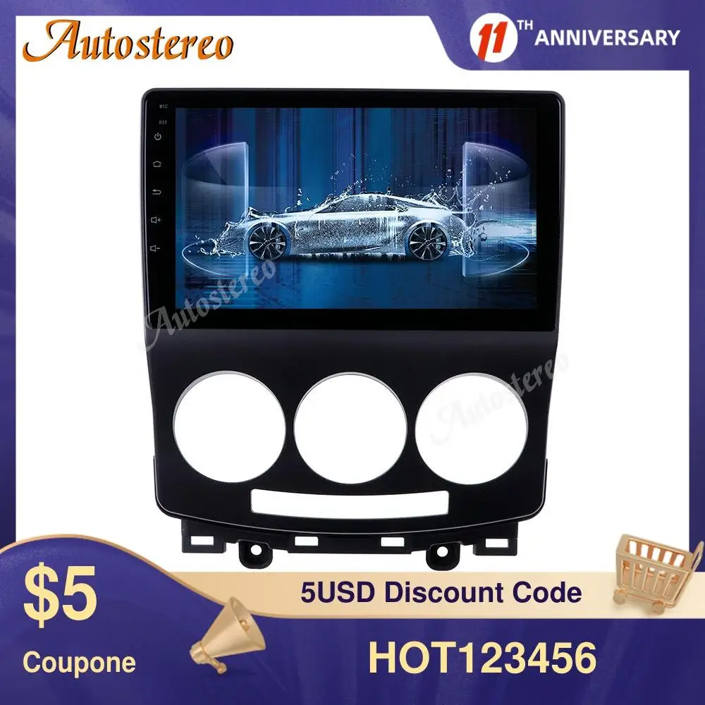 Автомобильный мультимедийный плеер, для Mazda 5 2006-2010, Android 10,0, 64 ГБ, DSP, без DVD-плеера, GPS-навигации, автомобильное радио, стерео, головное устройст...
Автомобильный мультимедийный плеер, для Mazda 5 2006-2010, Android 10,0, 64 ГБ, DSP, без DVD-плеера, GPS-навигации, автомобильное радио, стерео, головное устройст...