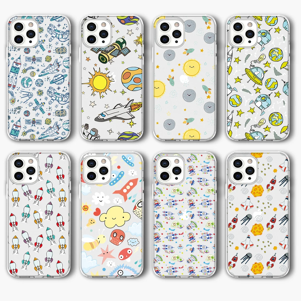 Cartoon Rocket Cute Funda Case for IPhone 13 Case for IPhone 13 12 11 Pro XR XS Max Mini 7 X 8 6 6S Plus 5S SE 2020 Silicone
Cartoon Rocket Cute Funda Case for IPhone 13 Case for IPhone 13 12 11 Pro XR XS Max Mini 7 X 8 6 6S Plus 5S SE 2020 Silicone