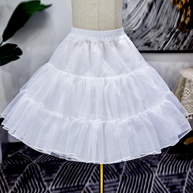 Flower Girl Dress Petticoat Soft Yarn Puffy Boneless Petticoat Daily Support Cosplay Violence Ball Gown Lolita Sister Skirt
Flower Girl Dress Petticoat Soft Yarn Puffy Boneless Petticoat Daily Support Cosplay Violence Ball Gown Lolita Sister Skirt