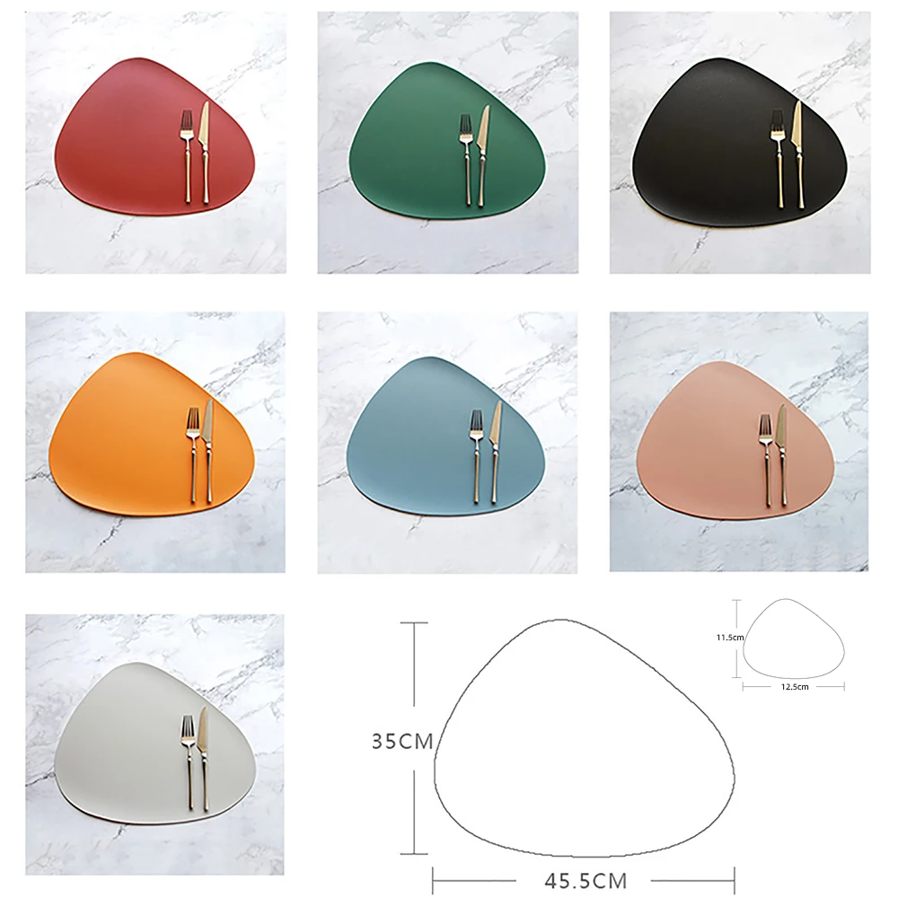 Kitchen Placemat Tableware Mat With Bowl Coaster Heat Insulation PU Leather Easy To Clean Available In Multiple Colors 4 6 8 Pcs
Kitchen Placemat Tableware Mat With Bowl Coaster Heat Insulation PU Leather Easy To Clean Available In Multiple Colors 4 6 8 Pcs