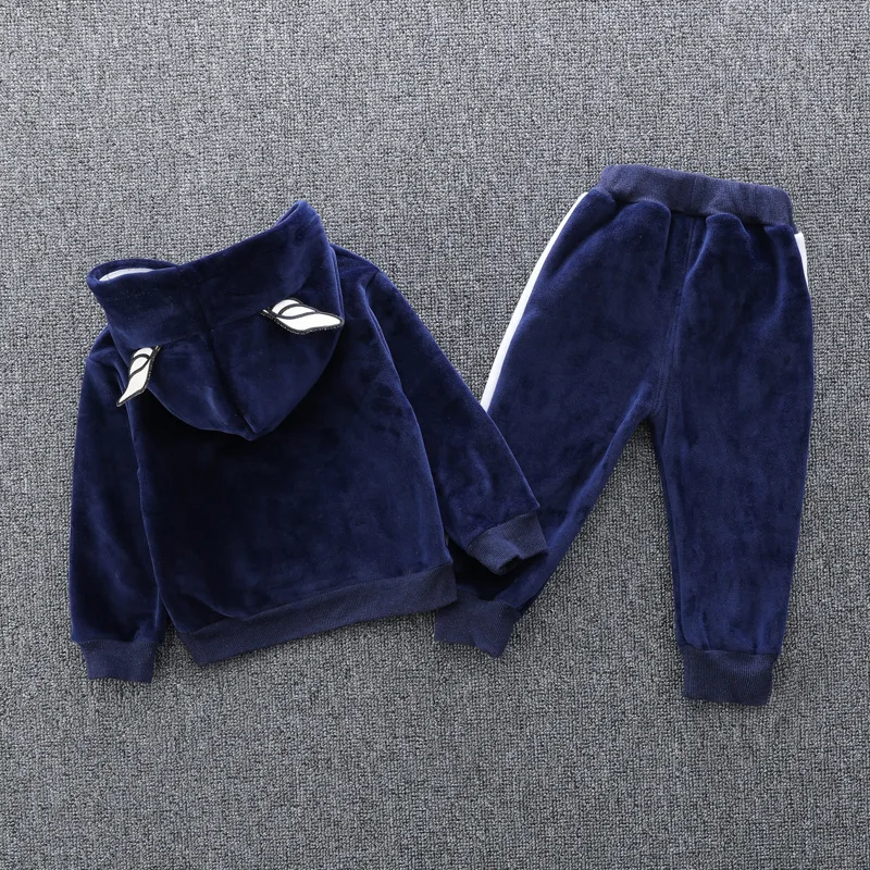 Baby Autumn Winter Thicken Warm Clothing Set Baby Girl Clothing Sets Gold Velvet Cartoon Pattern Hooded 2 Pieces Sports Suit
Baby Autumn Winter Thicken Warm Clothing Set Baby Girl Clothing Sets Gold Velvet Cartoon Pattern Hooded 2 Pieces Sports Suit