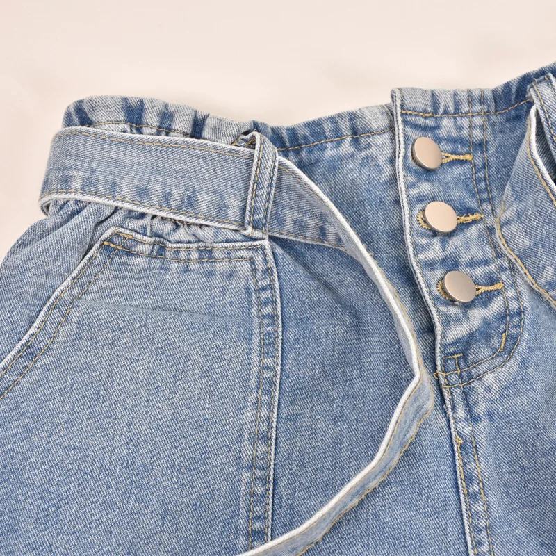 Women's Summer Crimping Denim Shorts 2021 New High Waist Shorts Casual Loose Ladies Elastic waist Wide-Leg Blue Chic Bottom
Women's Summer Crimping Denim Shorts 2021 New High Waist Shorts Casual Loose Ladies Elastic waist Wide-Leg Blue Chic Bottom