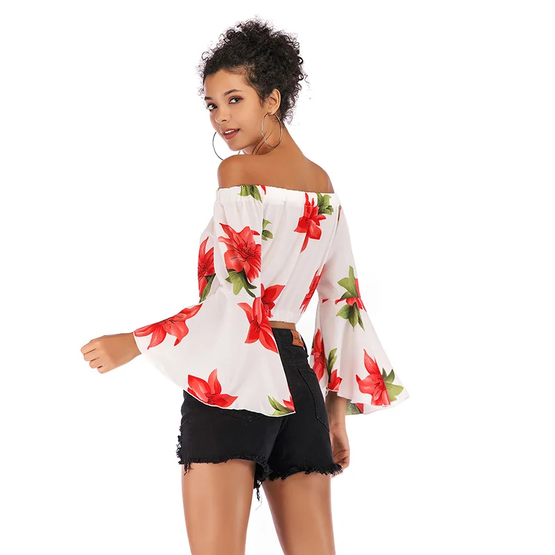 New Nice Women's Spring Summer Blouse Shirt Sexy Off Shoulder Chiffon Shirts Floral Leopard Blouses Plus Size Tops Cloth Blusas
New Nice Women's Spring Summer Blouse Shirt Sexy Off Shoulder Chiffon Shirts Floral Leopard Blouses Plus Size Tops Cloth Blusas