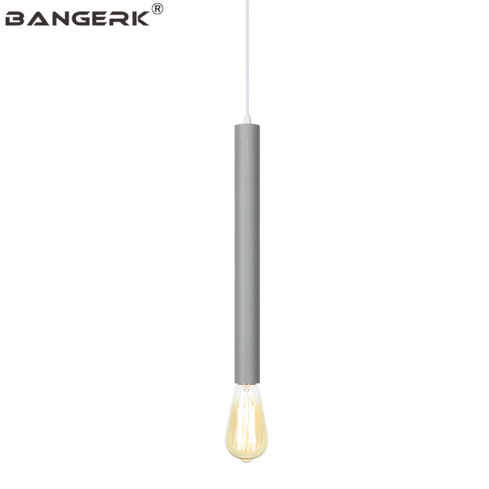 Nordic Loft Decor LED Pendant Light Iron Cylinder Pipe Modern Hanging Lamp Fixtures Home Pendant Lighting Luminaire E27 Lights
Nordic Loft Decor LED Pendant Light Iron Cylinder Pipe Modern Hanging Lamp Fixtures Home Pendant Lighting Luminaire E27 Lights