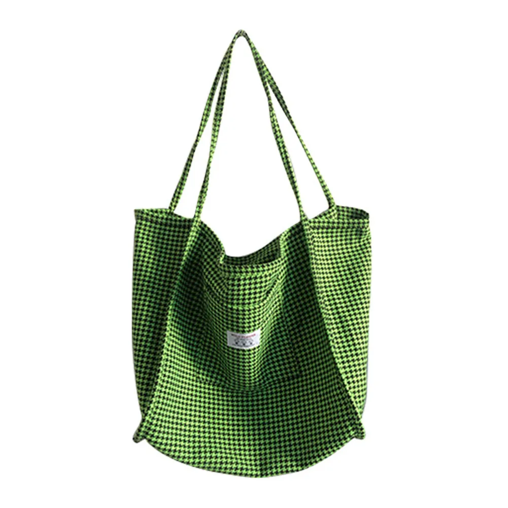 Женская сумка на плечо, изысканные сумки через плечо с принтом «гусиная лапка», повседневные холщовые винтажные вместительные сумки-тоут
Женская сумка на плечо, изысканные сумки через плечо с принтом «гусиная лапка», повседневные холщовые винтажные вместительные сумки-тоут