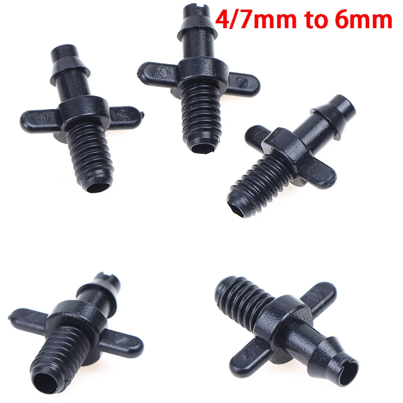 50Pcs 4/7 Mm Threaded Connector 1/4"irrigation Connector Barbed Joint Drip Irrigation 4/7mm Hose Plastic Hose Barb Fittings
50Pcs 4/7 Mm Threaded Connector 1/4"irrigation Connector Barbed Joint Drip Irrigation 4/7mm Hose Plastic Hose Barb Fittings