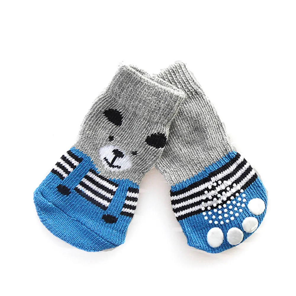Pet Dog Puppy Non-slip Socks with Animal and Size S
Pet Dog Puppy Non-slip Socks with Animal and Size S