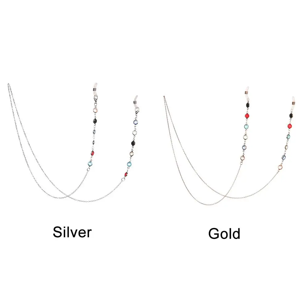 Fashion Glass Beads Stainless Steel Long Glasses Necklace Eye wear Accessories Glasses Chain Eyeglass Lanyard
Fashion Glass Beads Stainless Steel Long Glasses Necklace Eye wear Accessories Glasses Chain Eyeglass Lanyard