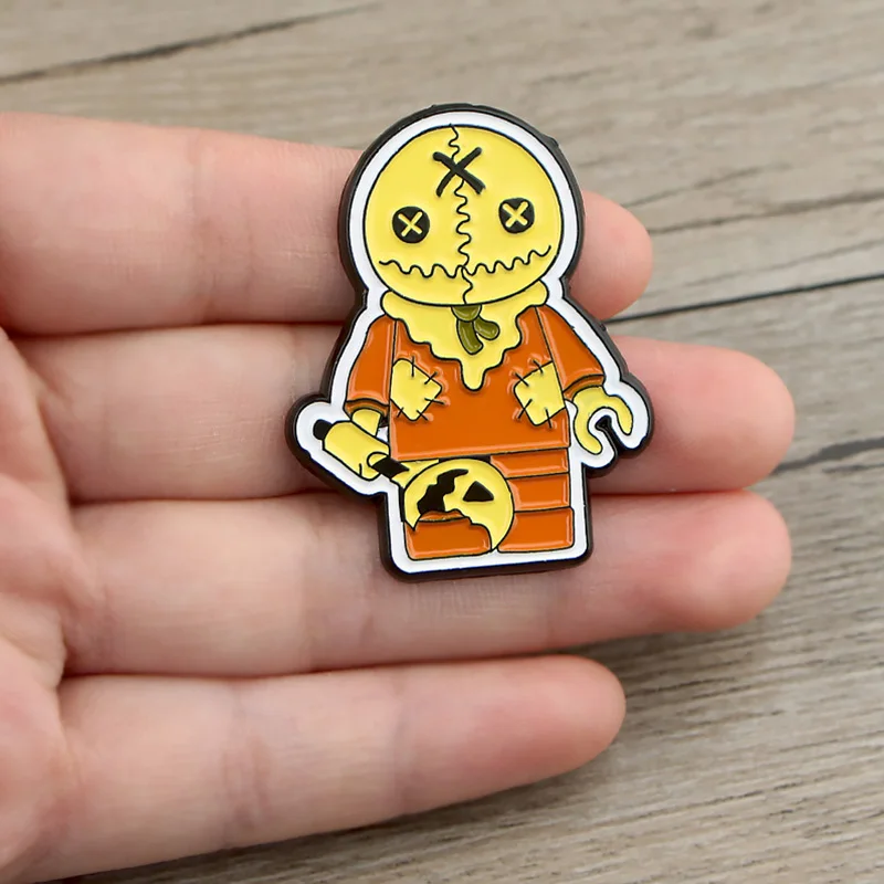 K620 Horror Film Trick 'R Treat Pins Metal Brooches and Pins Enamel Pin for Backpack/Bag Badge Brooch T-shirt Collar Jewelry
K620 Horror Film Trick 'R Treat Pins Metal Brooches and Pins Enamel Pin for Backpack/Bag Badge Brooch T-shirt Collar Jewelry