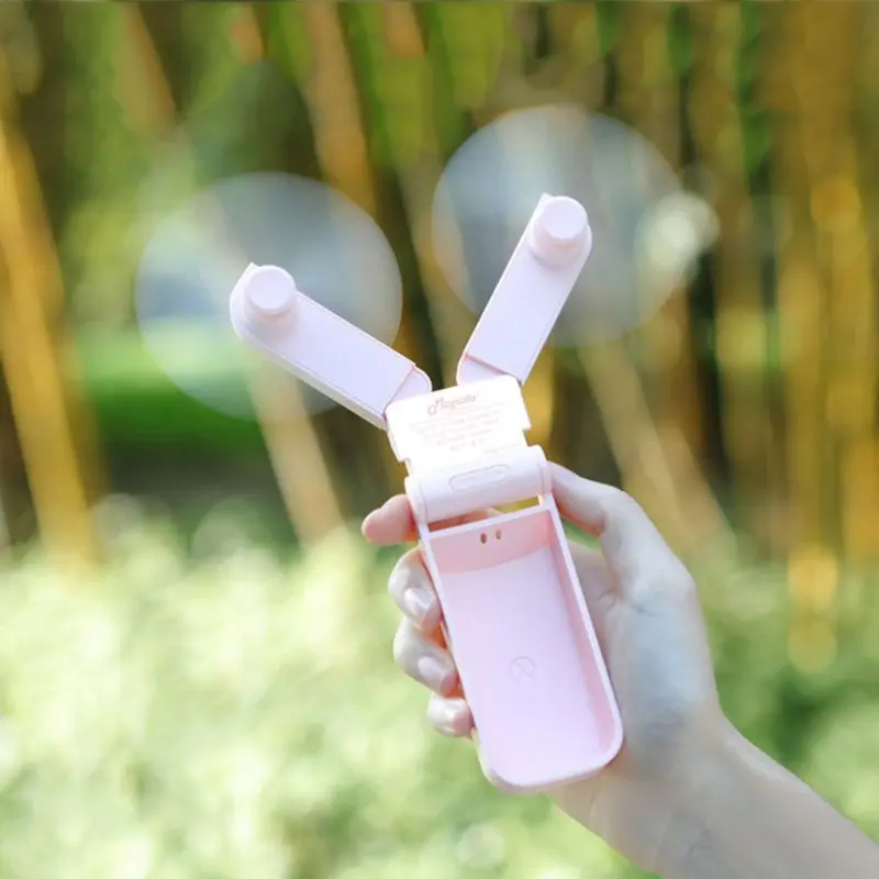 Mini Handheld Fan Dual Head Powerful Wind Small Pocket Foldable Size for Home Office Hiking TravellingUSB Rechargeable
Mini Handheld Fan Dual Head Powerful Wind Small Pocket Foldable Size for Home Office Hiking TravellingUSB Rechargeable