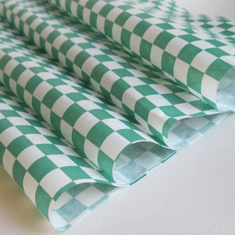 500pcs Wax Paper Bread Printed Food Grade Black Checkered Baking Oil Grease Paper Burger Fries Wrap Kitchen Accessories
500pcs Wax Paper Bread Printed Food Grade Black Checkered Baking Oil Grease Paper Burger Fries Wrap Kitchen Accessories