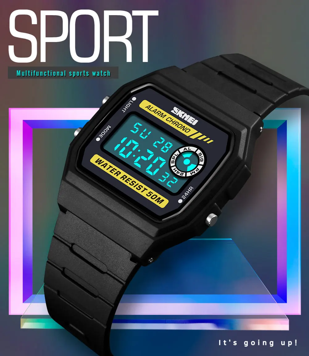 SKMEI Couple Fashion Sport Watch Women Wristwatch Stopwatch Alarm Clock Waterproof PU Strap Ladies Digital Watch reloj mujer
SKMEI Couple Fashion Sport Watch Women Wristwatch Stopwatch Alarm Clock Waterproof PU Strap Ladies Digital Watch reloj mujer