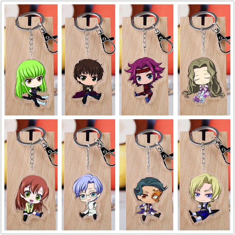 Code Geass : Lelouch of the Rebellion модель куклы акриловый брелок C.C. Каллен Suzaku рисунок кулон