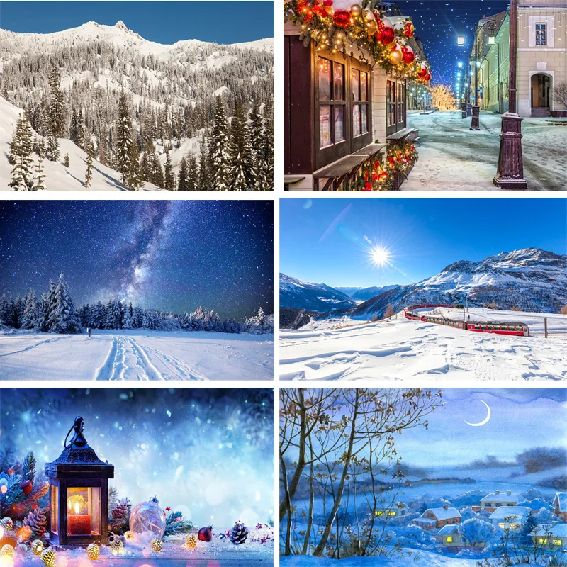 SHENGYONGBAO Vinyl Custom Photography Backdrops Prop Winter landscape Theme Photography Background 200309HD-01
SHENGYONGBAO Vinyl Custom Photography Backdrops Prop Winter landscape Theme Photography Background 200309HD-01