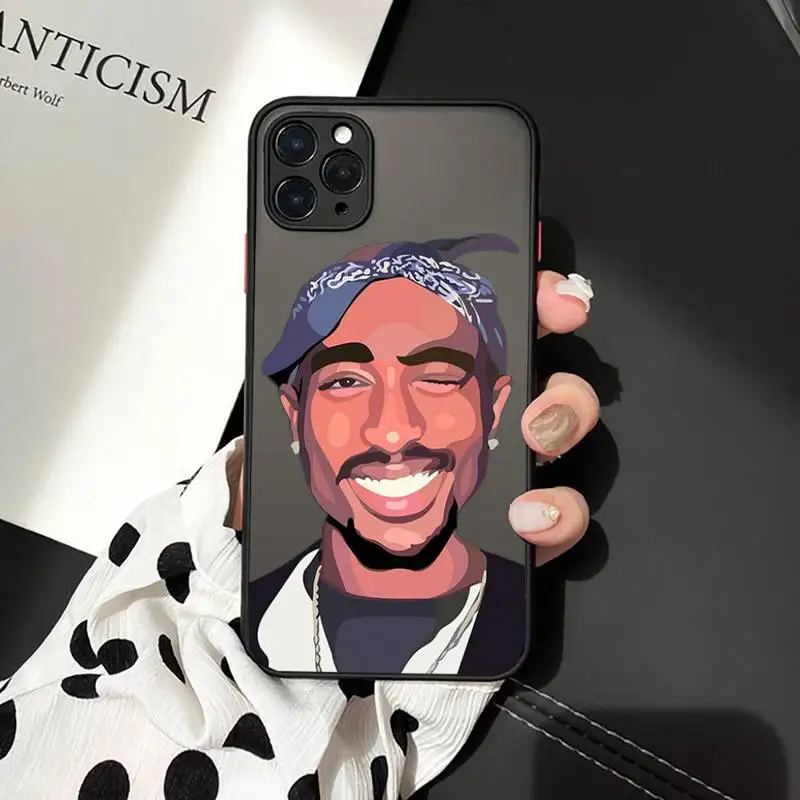 Rapper 2pac high quality Phone Cases matte transparent For iphone 7 8 11 12 plus mini x xs xr pro max cover
Rapper 2pac high quality Phone Cases matte transparent For iphone 7 8 11 12 plus mini x xs xr pro max cover