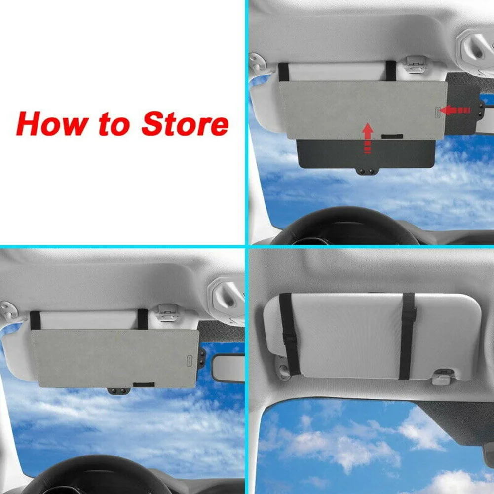 Black Car Sun Visor Extender Anti-glare Shield Car Driver Window Sunshade And Anti-UV Rays Universal For Cars Accessories
Black Car Sun Visor Extender Anti-glare Shield Car Driver Window Sunshade And Anti-UV Rays Universal For Cars Accessories