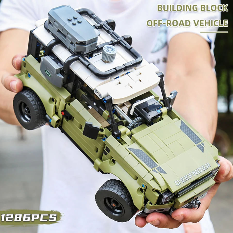 SEMBO Car Technic 3D Model Building Blocks 701943 Compatible with 42110 Land SUV Car Rover Defender Toys for Boys Gift 1286Pcs
SEMBO Car Technic 3D Model Building Blocks 701943 Compatible with 42110 Land SUV Car Rover Defender Toys for Boys Gift 1286Pcs