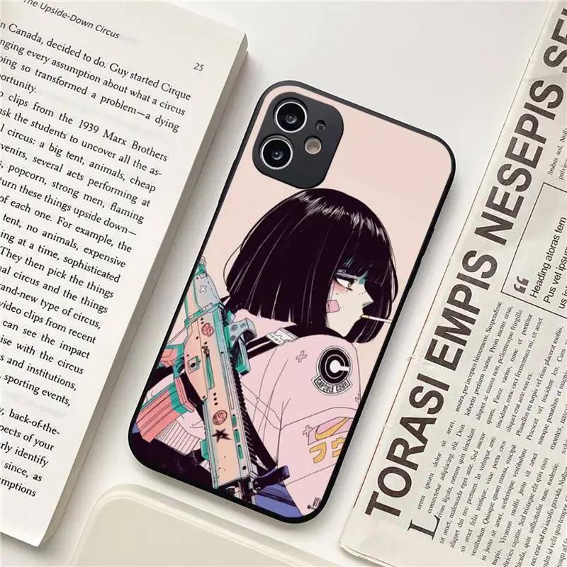 Cartoon cool cute girl Phone Case for iPhone 11 12 pro XS MAX 8 7 6 6S Plus X 5S SE 2020 XR Soft silicone
Cartoon cool cute girl Phone Case for iPhone 11 12 pro XS MAX 8 7 6 6S Plus X 5S SE 2020 XR Soft silicone