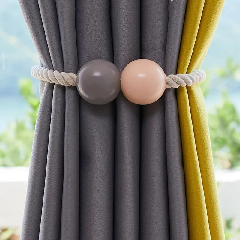 1pc wooden Hanging Ball Curtain Clip shower window curtain Magnetic tiebacks Home Decor Tie Back Fixed wall hook Accessories
1pc wooden Hanging Ball Curtain Clip shower window curtain Magnetic tiebacks Home Decor Tie Back Fixed wall hook Accessories