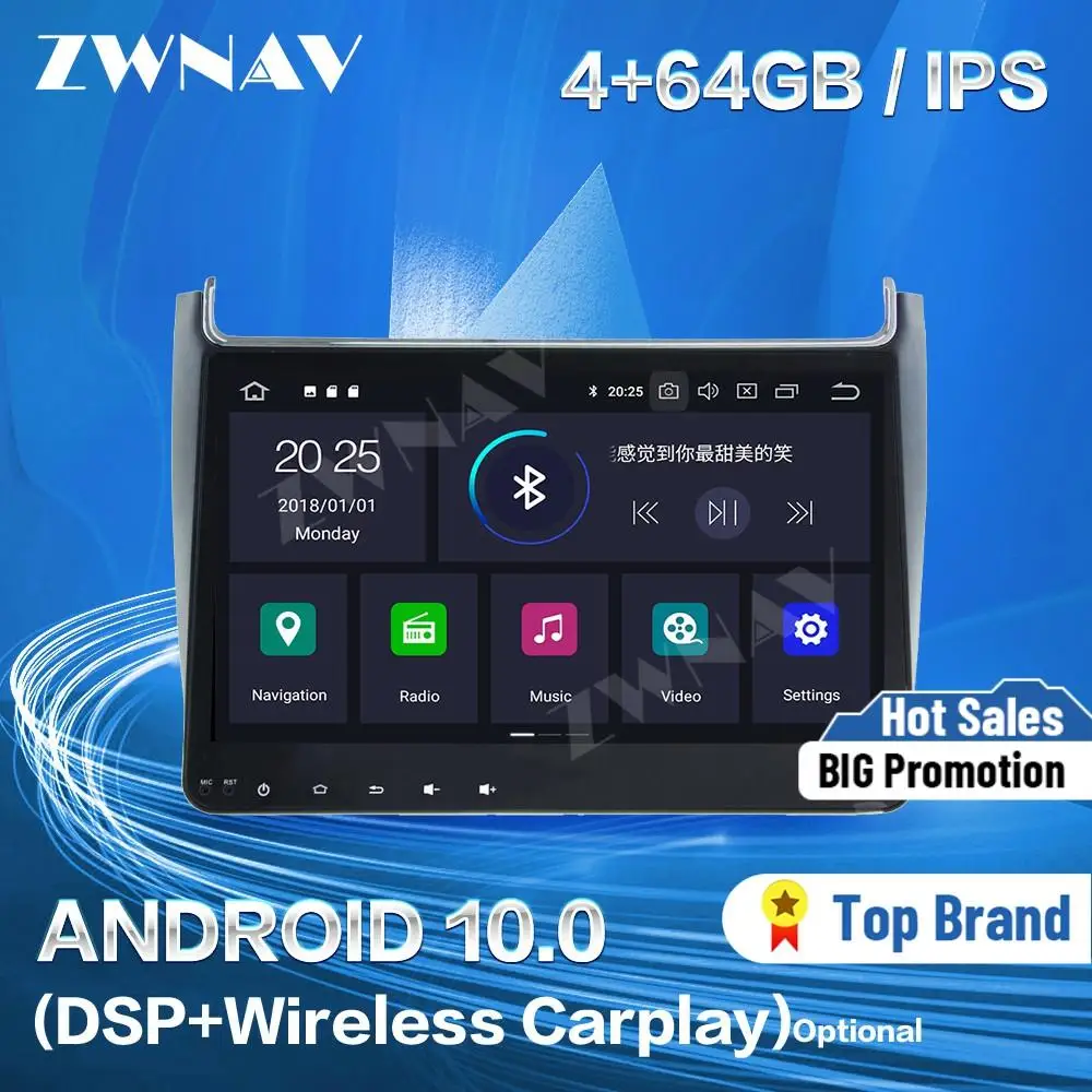 Carplay для Volkswagen Polo 2015 Android 10 мультимедийный плеер экран GPS навигация Авто аудио стерео радио рекордер головное устройство
Carplay для Volkswagen Polo 2015 Android 10 мультимедийный плеер экран GPS навигация Авто аудио стерео радио рекордер головное устройство