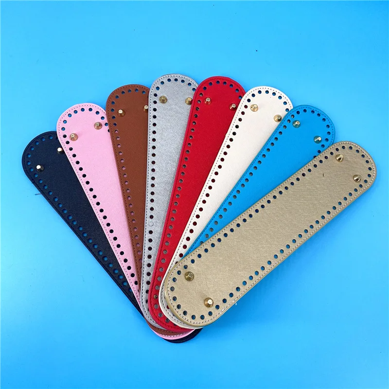 5 PCS DIY Women Shoulder Crossbody Bags Accessories DIY Woven Bag Material Cross Bottom 32 X 7cm Oval Riveted Leather Bottom
5 PCS DIY Women Shoulder Crossbody Bags Accessories DIY Woven Bag Material Cross Bottom 32 X 7cm Oval Riveted Leather Bottom