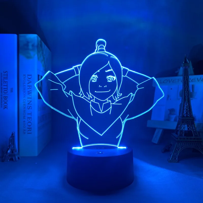 

Avatar Ty Lee 3d Lamp Acrylic Led Night Light Avatar The Last Airbender for Kids Child Bedroom Decor Nightlight Gift