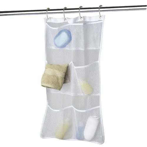 Quick Dry Hanging Caddy Bath Organizer Shower Curtain Rod Liner Hooks Shower Organizer Mesh Shower Caddy Bathroom Accessories
Quick Dry Hanging Caddy Bath Organizer Shower Curtain Rod Liner Hooks Shower Organizer Mesh Shower Caddy Bathroom Accessories