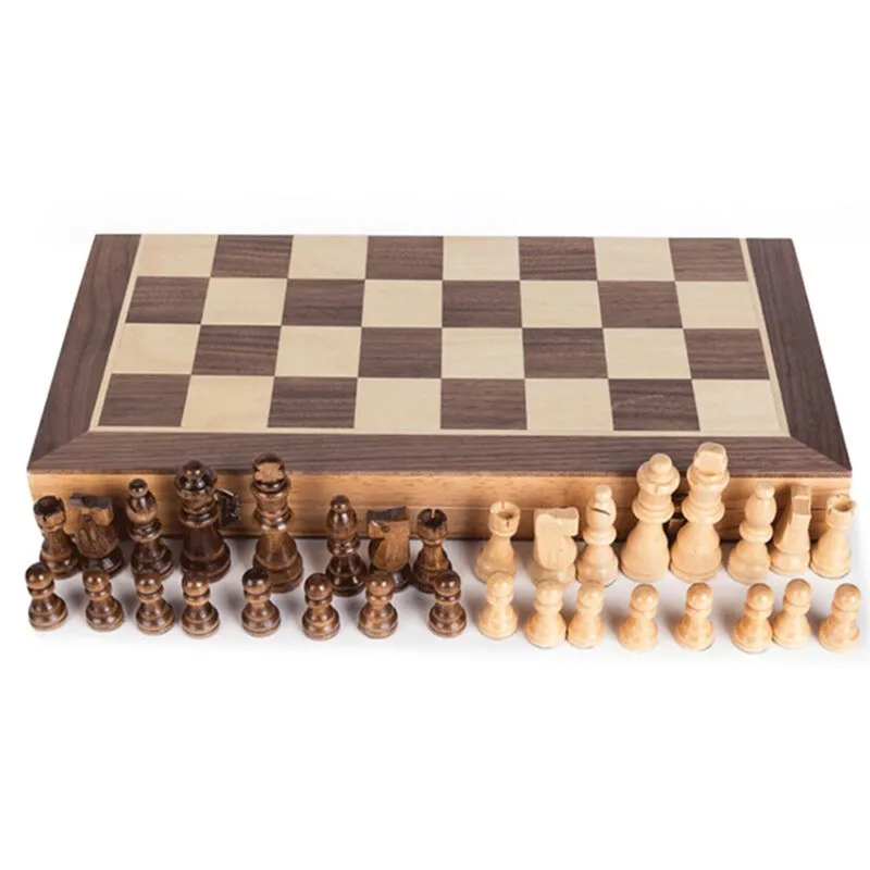 3 In 1 Magnetic Wooden Chess Game Set Backgammon Checkers Folding Wooden Chessboard Indoor Travel Chess Wood Pieces Chessman
3 In 1 Magnetic Wooden Chess Game Set Backgammon Checkers Folding Wooden Chessboard Indoor Travel Chess Wood Pieces Chessman