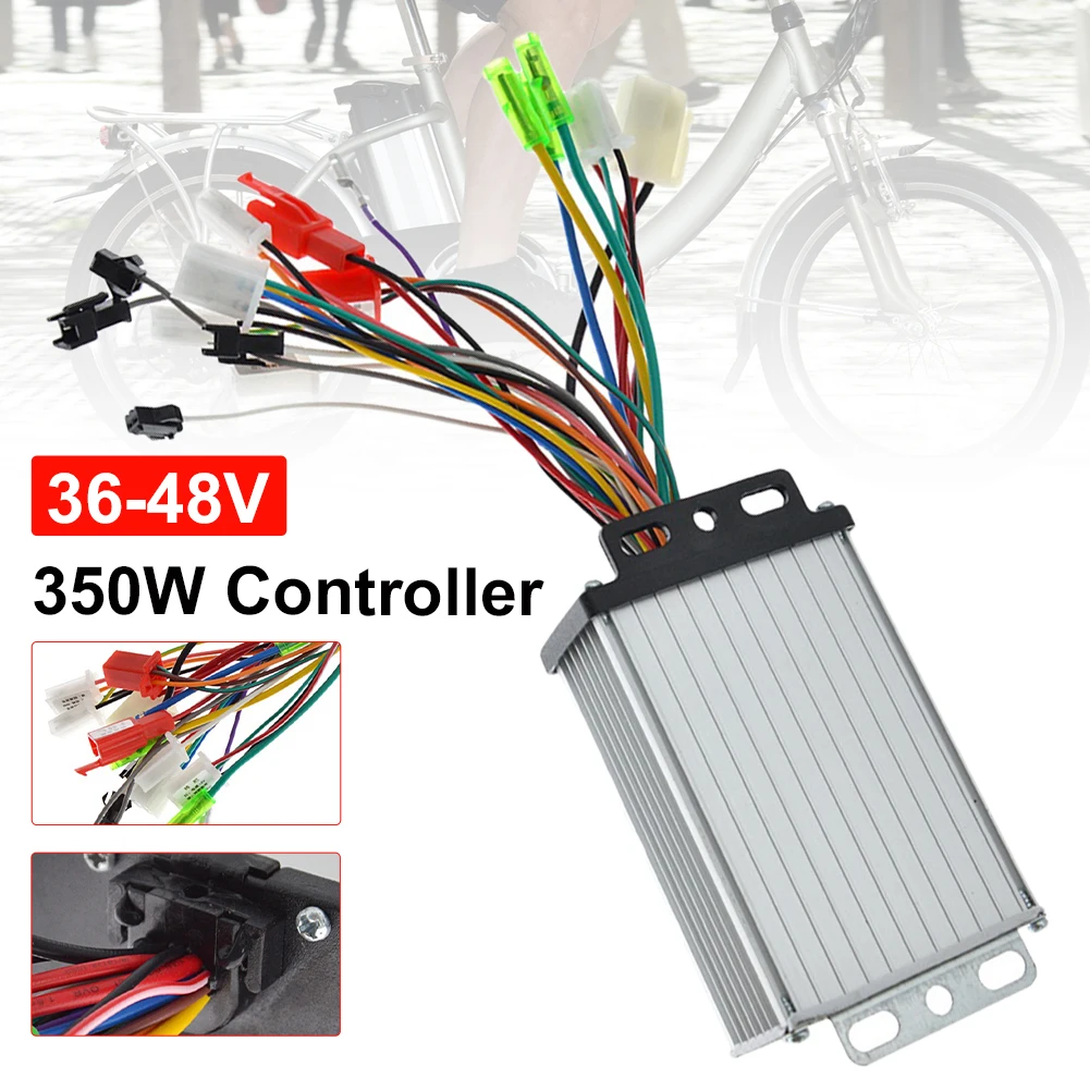 36V/48V 350W Brushless Controller Intelligent Universal Motor Controller for Electric Bicycle Mountain Bike Scooter Bicycle Part
36V/48V 350W Brushless Controller Intelligent Universal Motor Controller for Electric Bicycle Mountain Bike Scooter Bicycle Part
