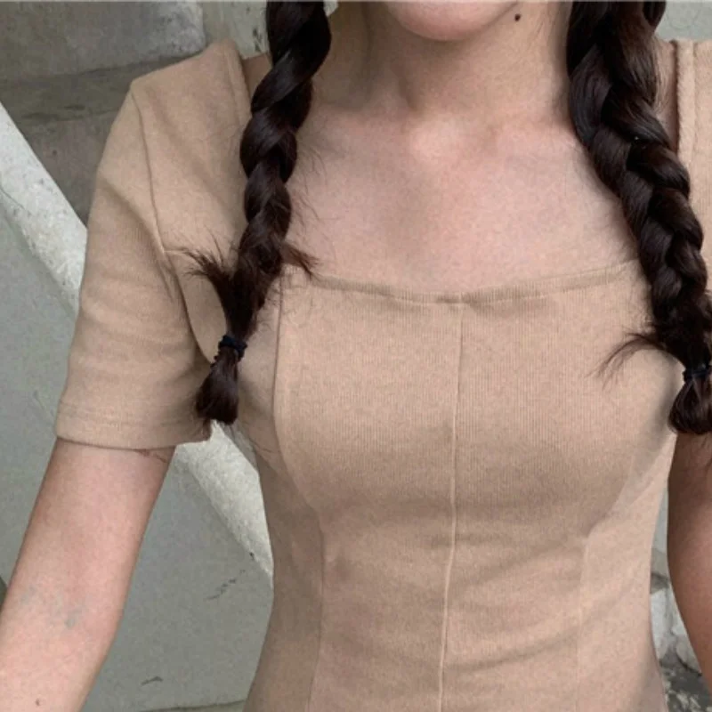 4 Colors Dresses Women Solid Korean Style Simple Leisure Slim Retro Summer Sexy Mini A-Line Womens Dresses Fashion Split Party
4 Colors Dresses Women Solid Korean Style Simple Leisure Slim Retro Summer Sexy Mini A-Line Womens Dresses Fashion Split Party