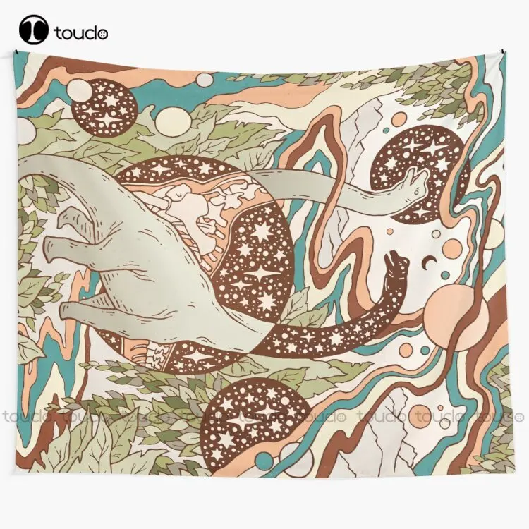 Jurassic' Portal | Retro Rainbow Palette | Dinosaur Science Fiction Art Tapestry Blanket Tapestry Bedroom Bedspread Decoration
Jurassic' Portal | Retro Rainbow Palette | Dinosaur Science Fiction Art Tapestry Blanket Tapestry Bedroom Bedspread Decoration