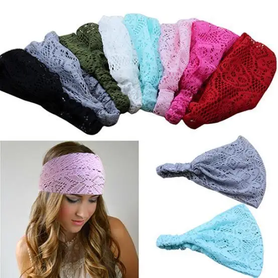 Lace Openwork Headband Ladies Elastic Hair Band Accessories Wide Stretchy Turban Women's Fashion Headwrap Bandana
Lace Openwork Headband Ladies Elastic Hair Band Accessories Wide Stretchy Turban Women's Fashion Headwrap Bandana