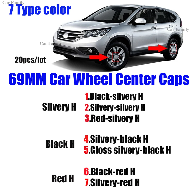 Dust-proof 20PCS Car Logo 69mm Wheel Center Cap Covers Red/Silver/Black H Emblem For CRV Civic Accord CITY Fit Pilot Crossroad
Dust-proof 20PCS Car Logo 69mm Wheel Center Cap Covers Red/Silver/Black H Emblem For CRV Civic Accord CITY Fit Pilot Crossroad
