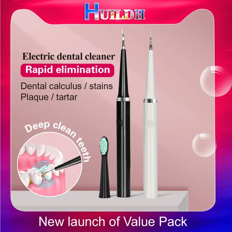 Electric Sonic Dental Scaler Tooth Cleaner Calculus Stains Tartar Remover Dentist Tool With Electric Toothbrush Function
Electric Sonic Dental Scaler Tooth Cleaner Calculus Stains Tartar Remover Dentist Tool With Electric Toothbrush Function