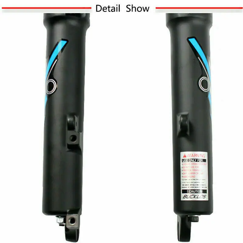 BUCKLOS Folding bike Fork 50mm travel Suspension Oil fork For 20 inch Straight Quick Release Alloy Bicycle frok Accessories 
BUCKLOS Folding bike Fork 50mm travel Suspension Oil fork For 20 inch Straight Quick Release Alloy Bicycle frok Accessories