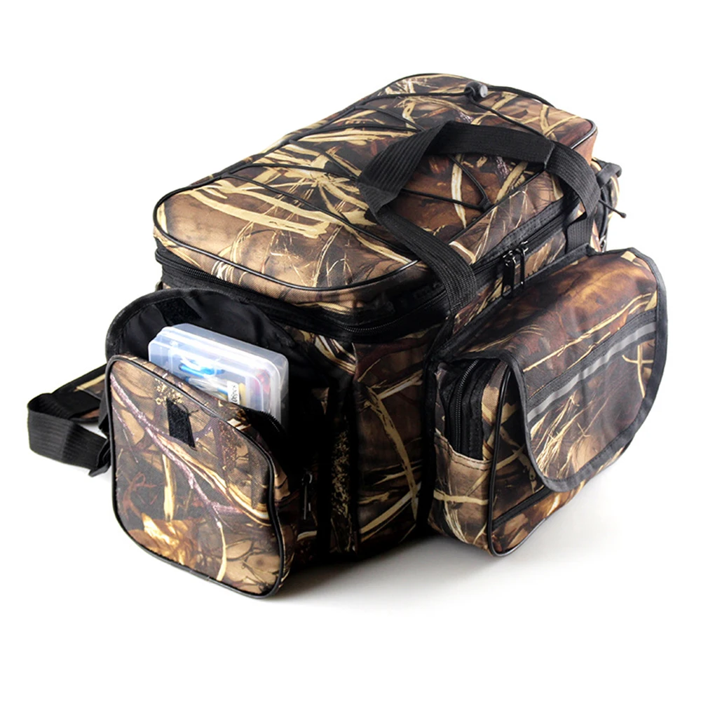 Large Capacity Fishing Tackle Bag Waterproof Fishing Tackle Storage Bag Case Outdoor Travel Hunting Shoulder Bag Fishing Bags
Large Capacity Fishing Tackle Bag Waterproof Fishing Tackle Storage Bag Case Outdoor Travel Hunting Shoulder Bag Fishing Bags