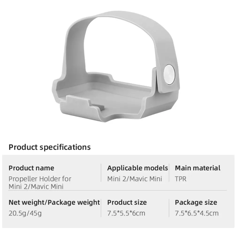 Propeller Blade Holder For Mini 1/2 Universal Propeller Holder Storage Seat Accessories Propeller Holder For Mini 1/2
Propeller Blade Holder For Mini 1/2 Universal Propeller Holder Storage Seat Accessories Propeller Holder For Mini 1/2