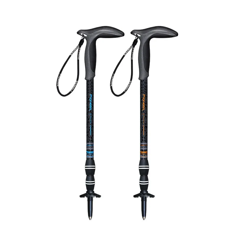 T-handle Walking Stick Adjustable 49-100cm Carbon Fibers 3 Section Double Inner Lock Mountain-climbing Crutch Outdoor Hiking
T-handle Walking Stick Adjustable 49-100cm Carbon Fibers 3 Section Double Inner Lock Mountain-climbing Crutch Outdoor Hiking