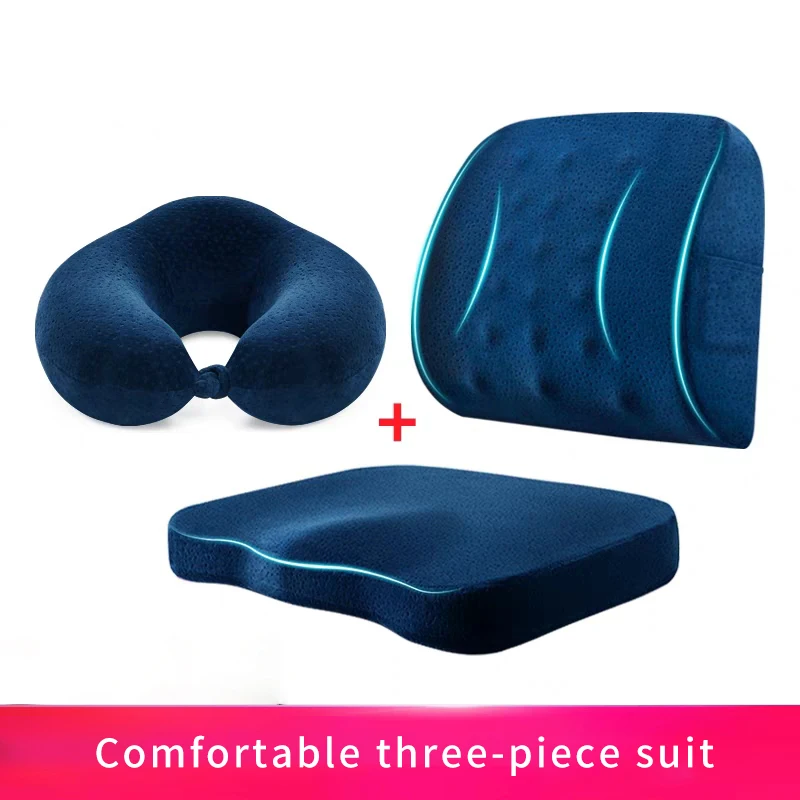 Lumbar back cushion office cushion male and female U-shaped pillow seat memory foam beautiful buttocks cushion set
Lumbar back cushion office cushion male and female U-shaped pillow seat memory foam beautiful buttocks cushion set